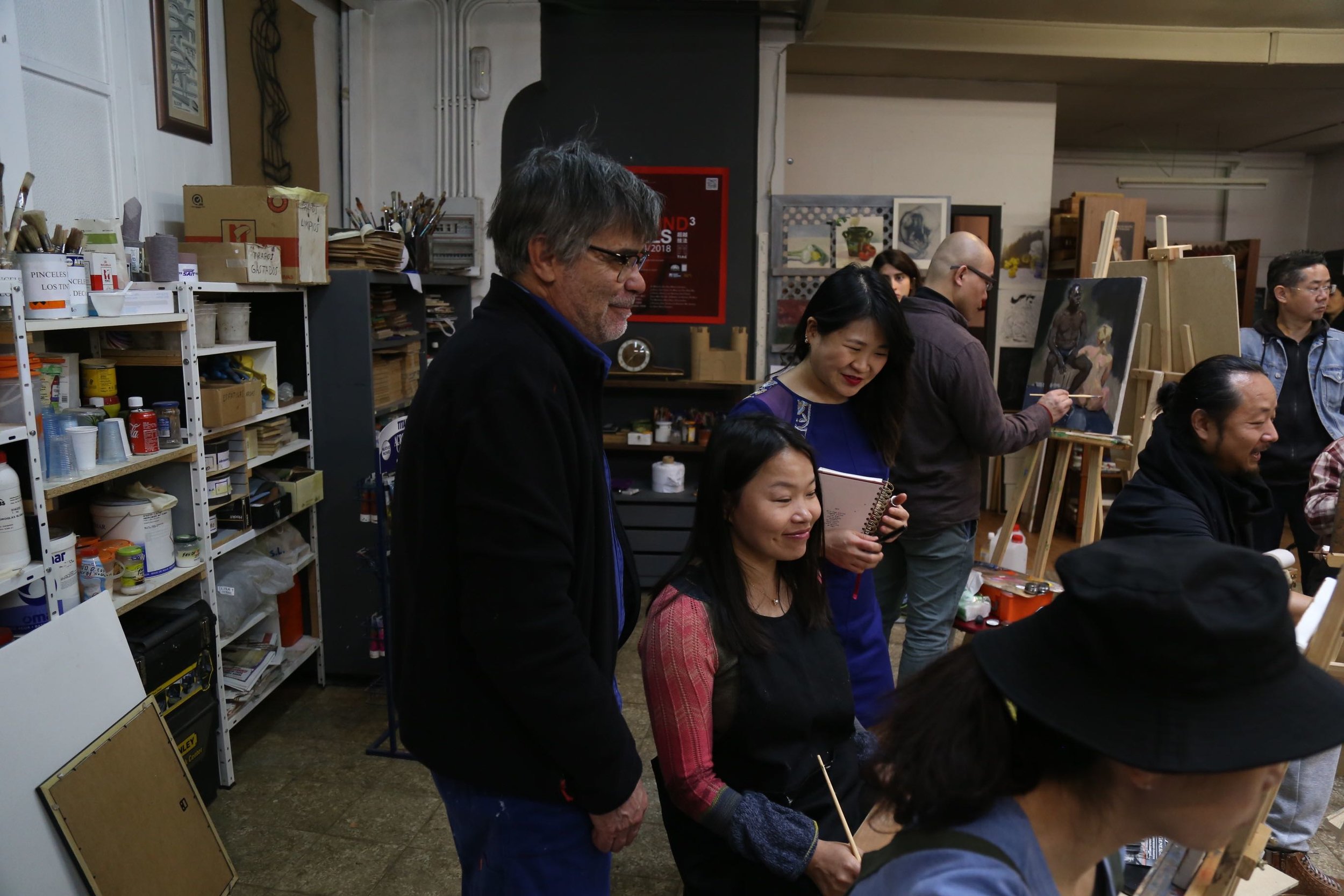 Golucho 2018 Workshop 格鲁仇指导艺术家作画14.jpg