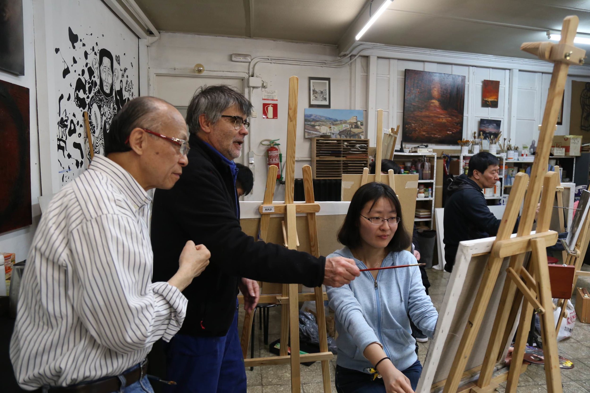 Golucho 2018 Workshop 格鲁仇指导艺术家作画19.jpg