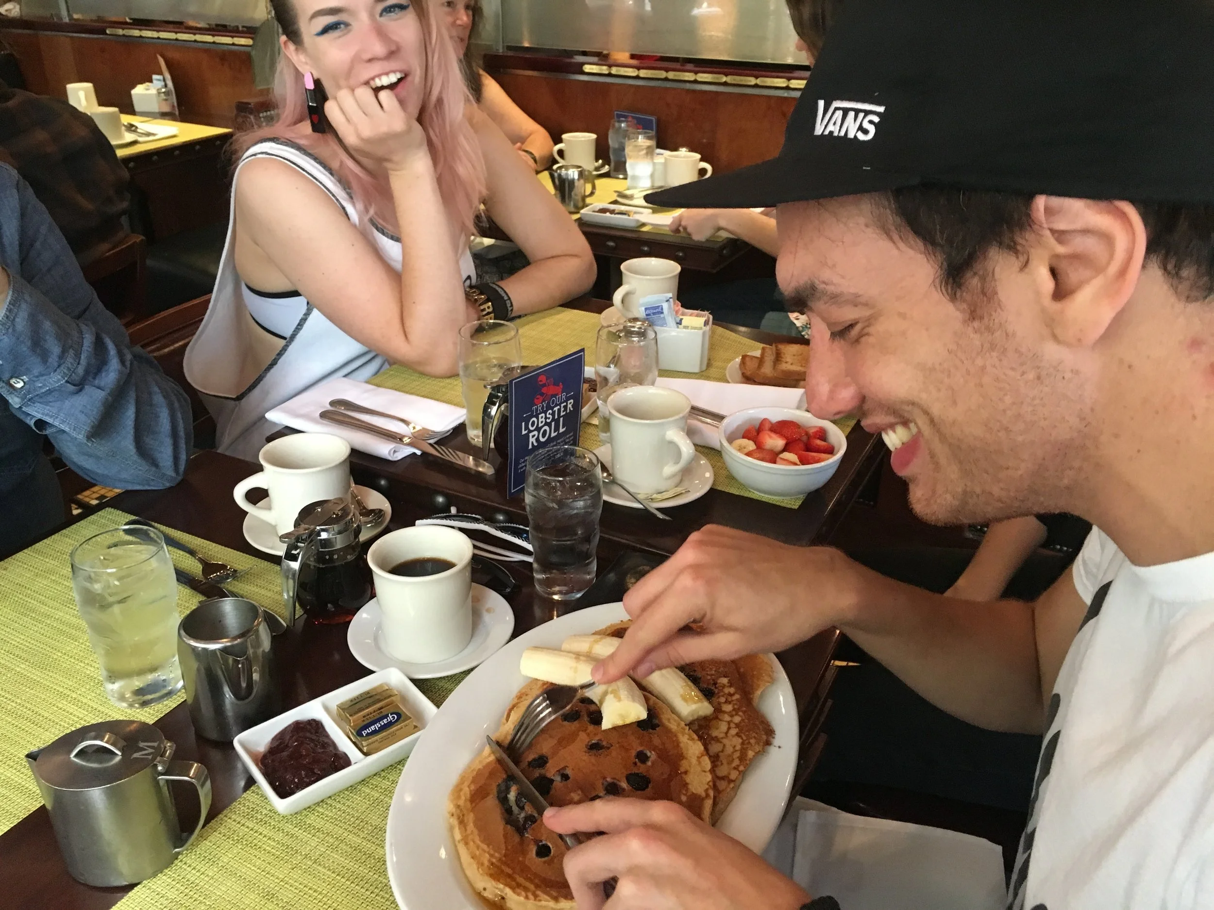 New York breakfasts be like... <3