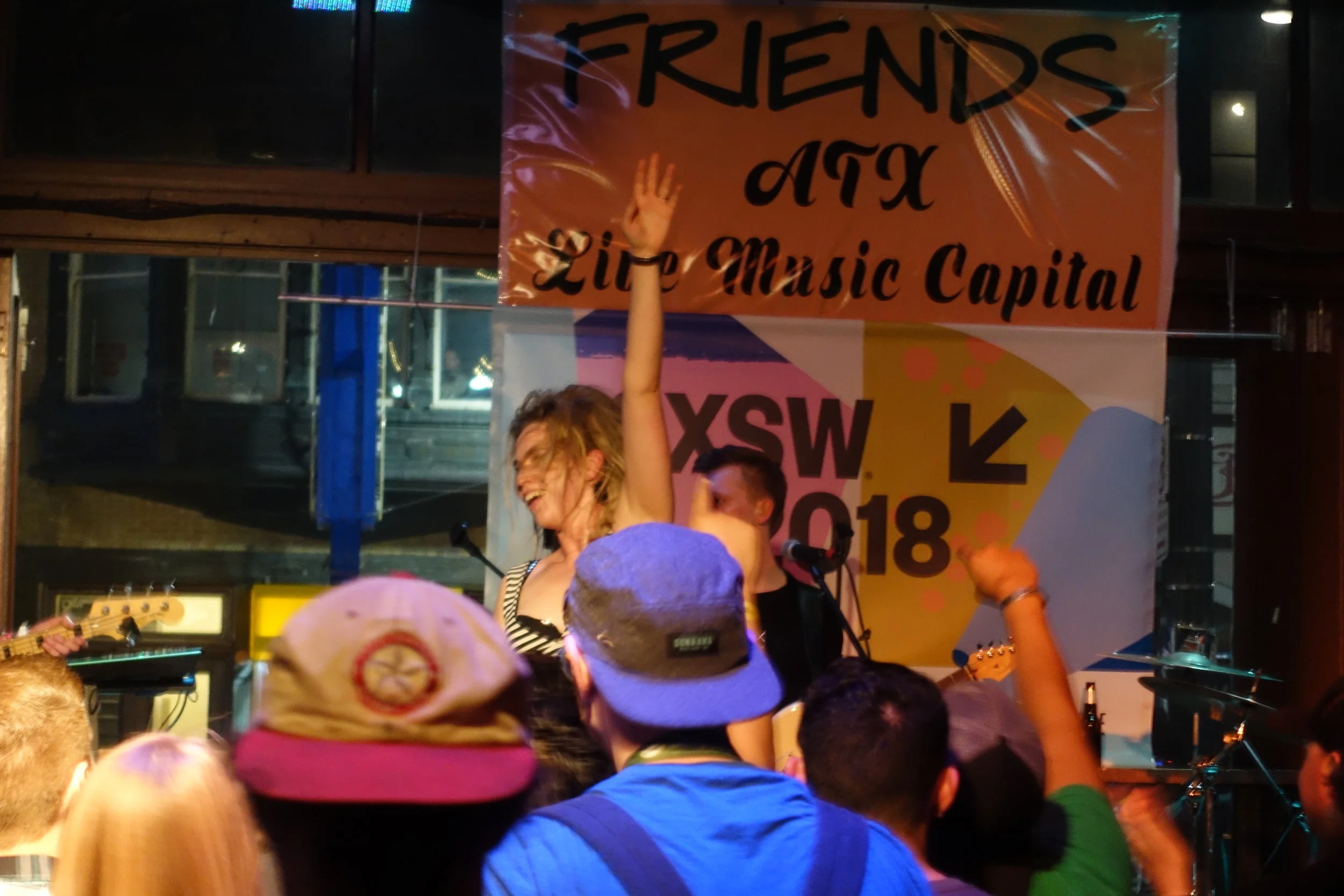  My final night at SXSW - Friends on 6th St. 