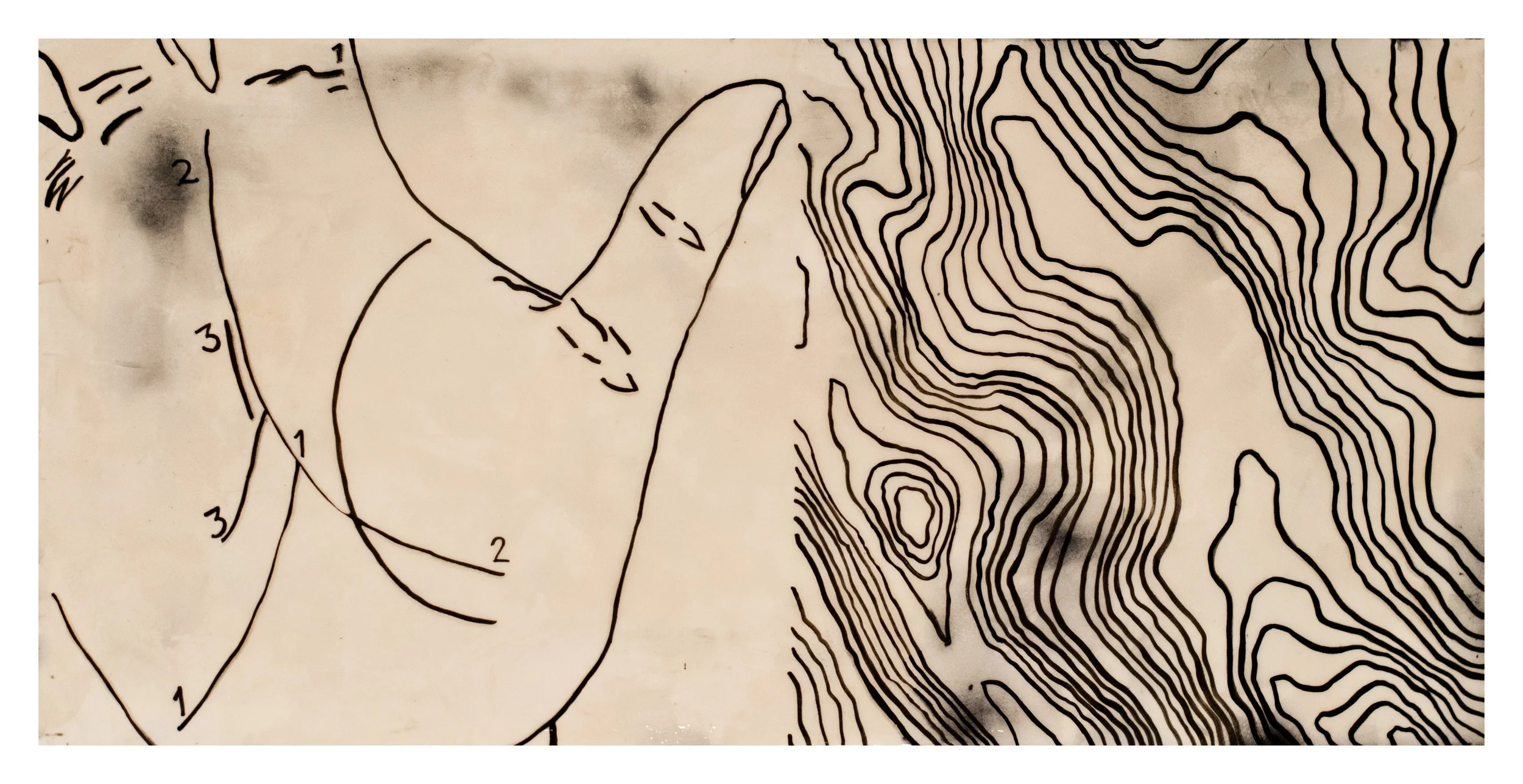 "object: human + land"