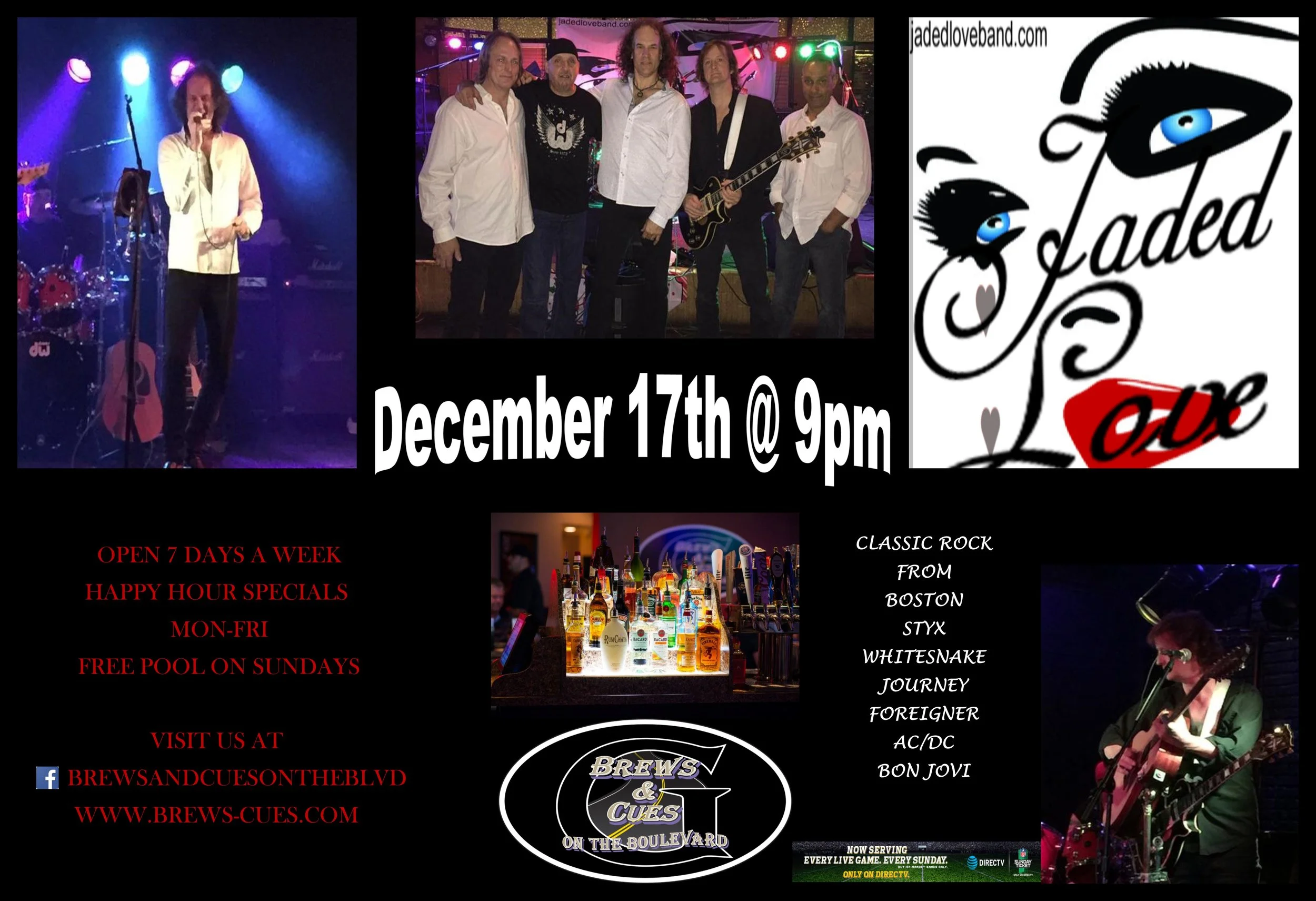 Jaded Love brings back the soul of rock to Brews