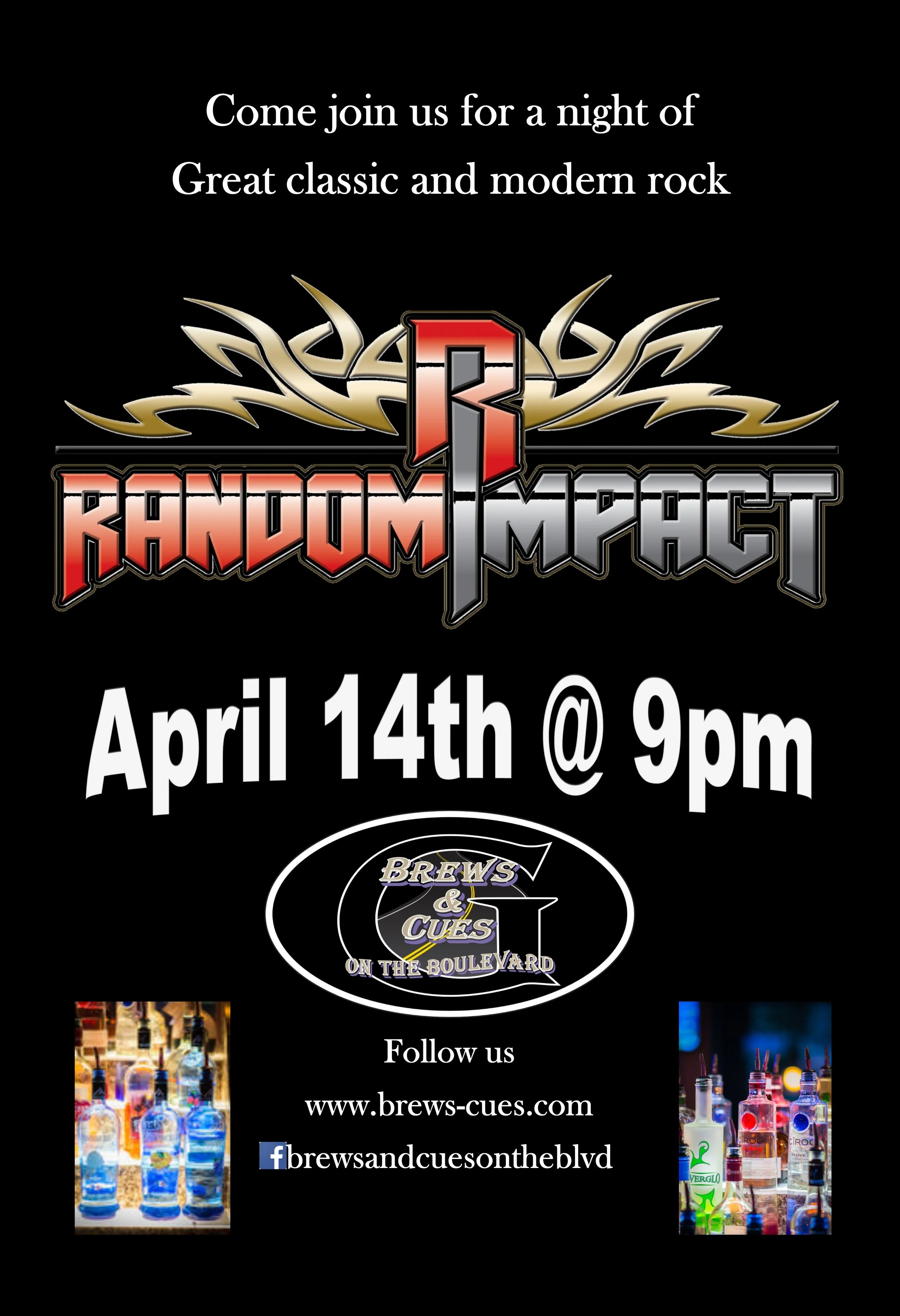 Random Impact returns April 14th @ 9 pm