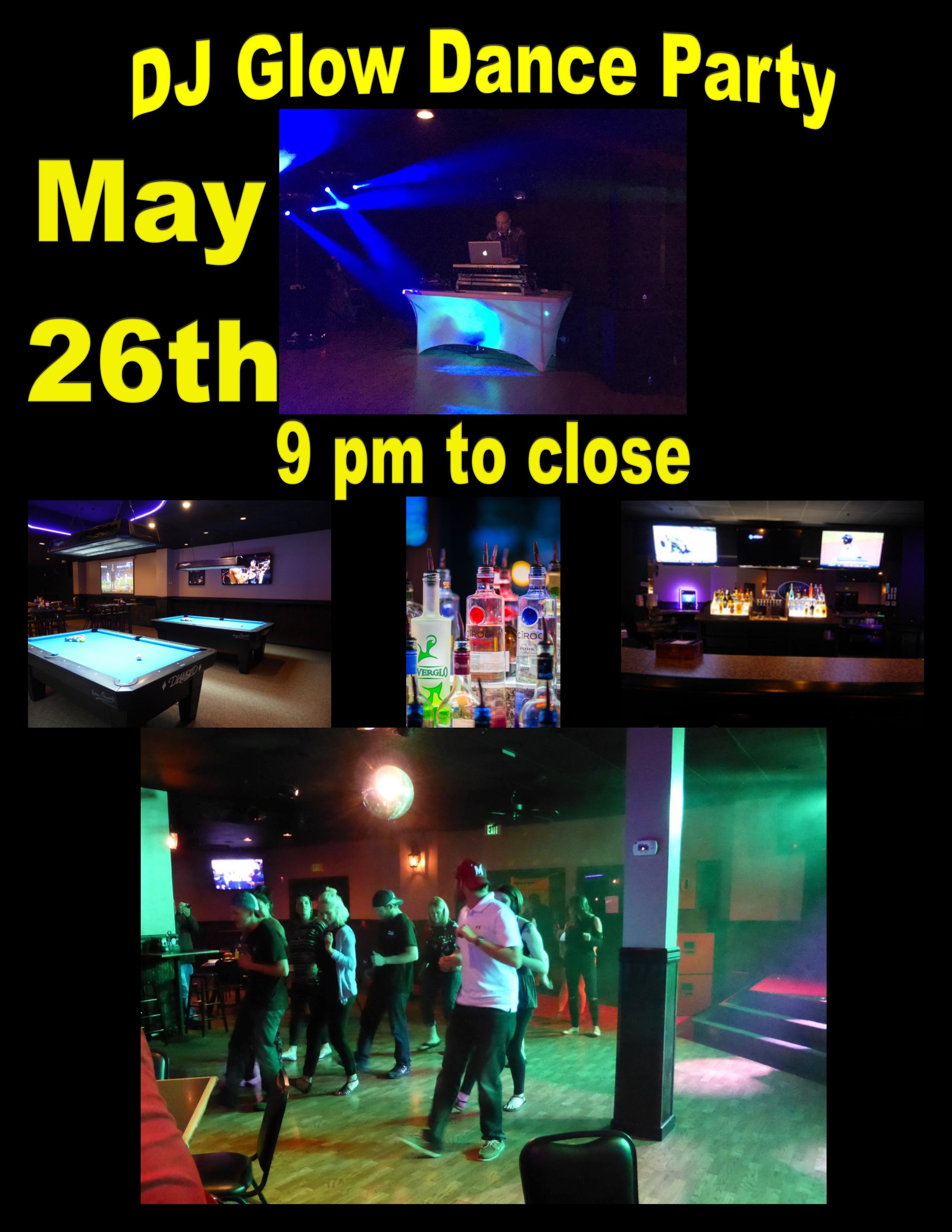 DJ Glow dance party