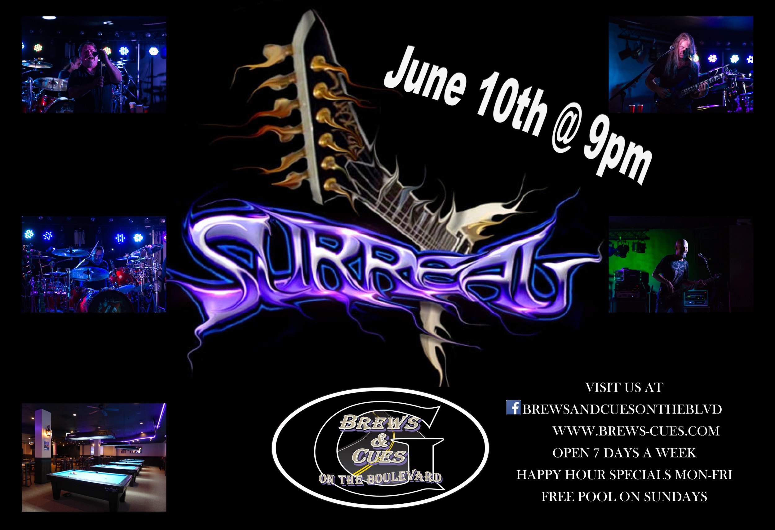 Surreal June 10th @ 9 pm