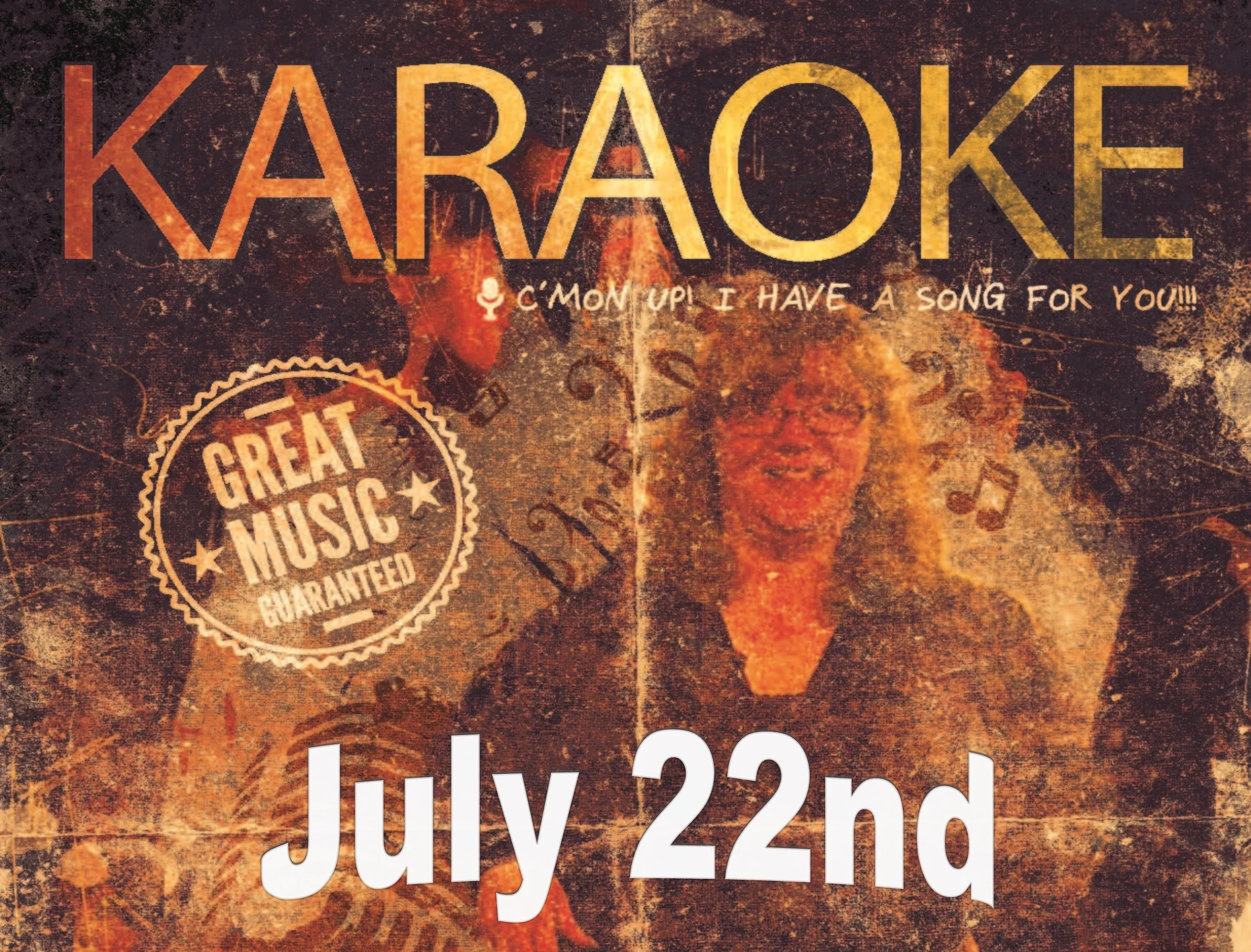 Karaoke with Juanita @ 9pm