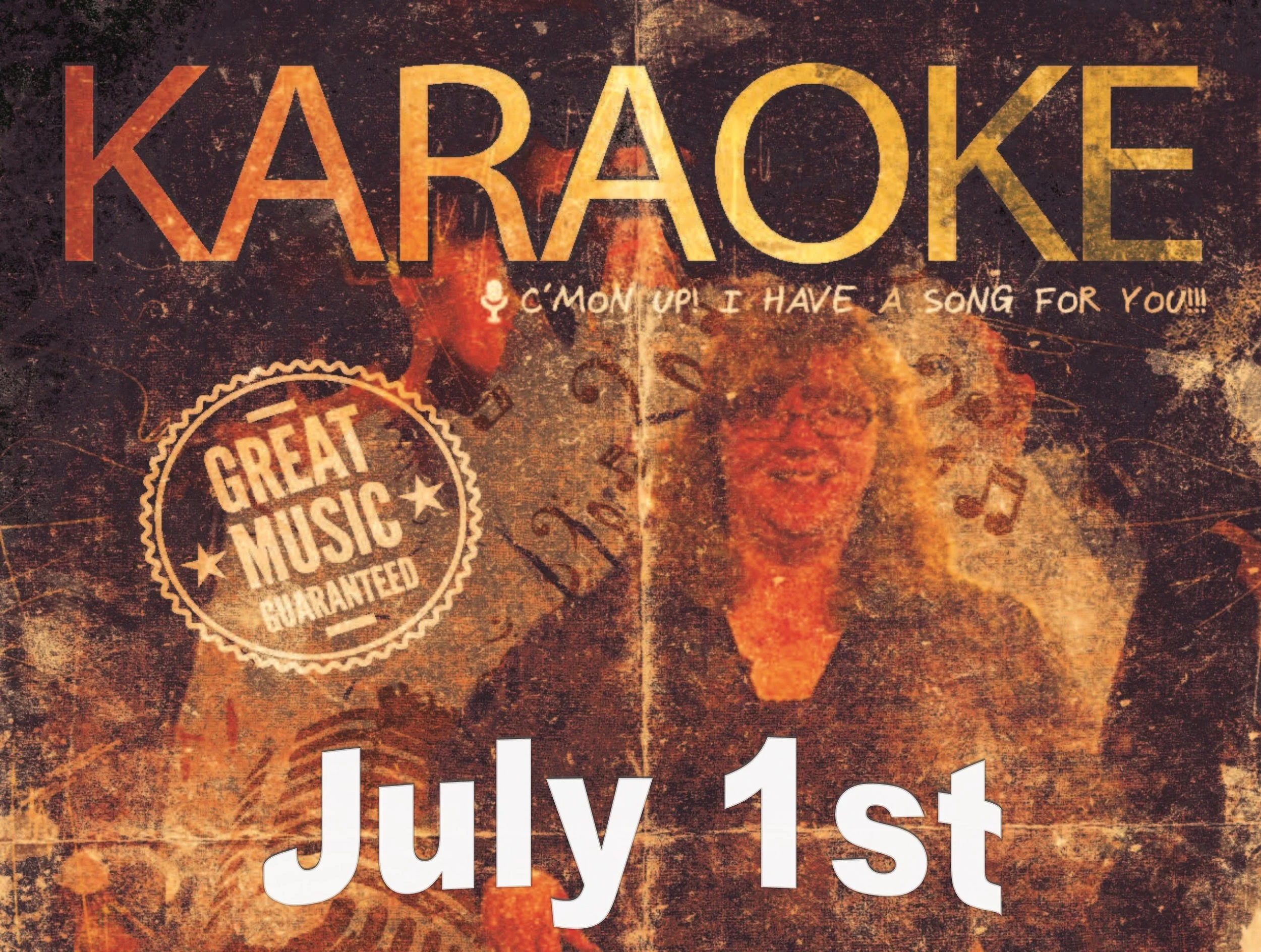 Karaoke with Juanita @ 9pm