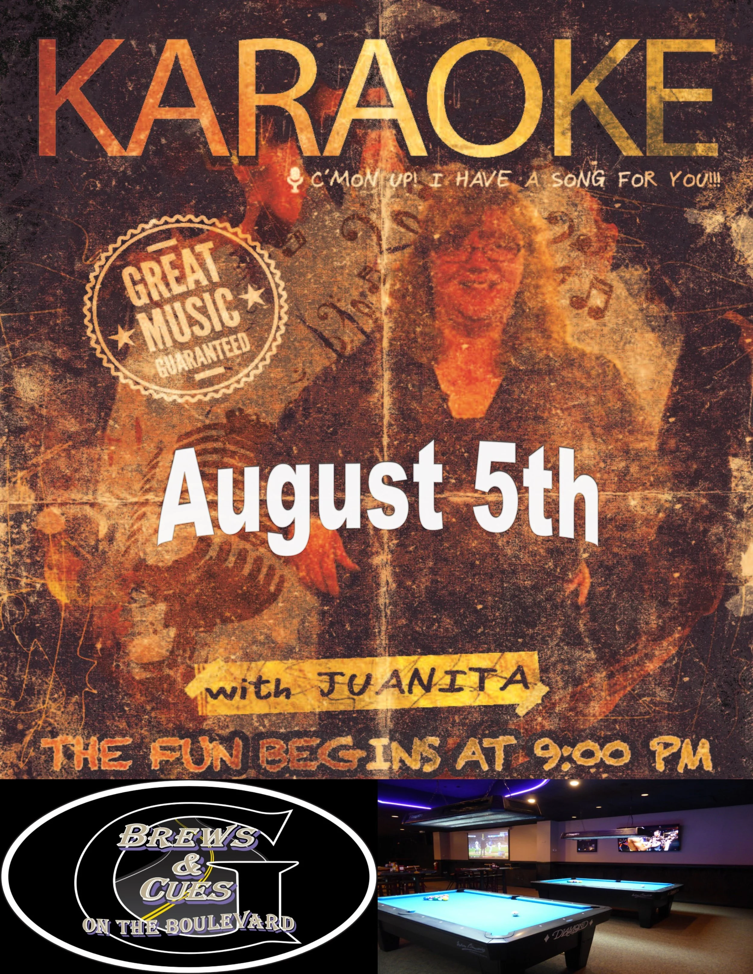 Karaoke w/Juanita
