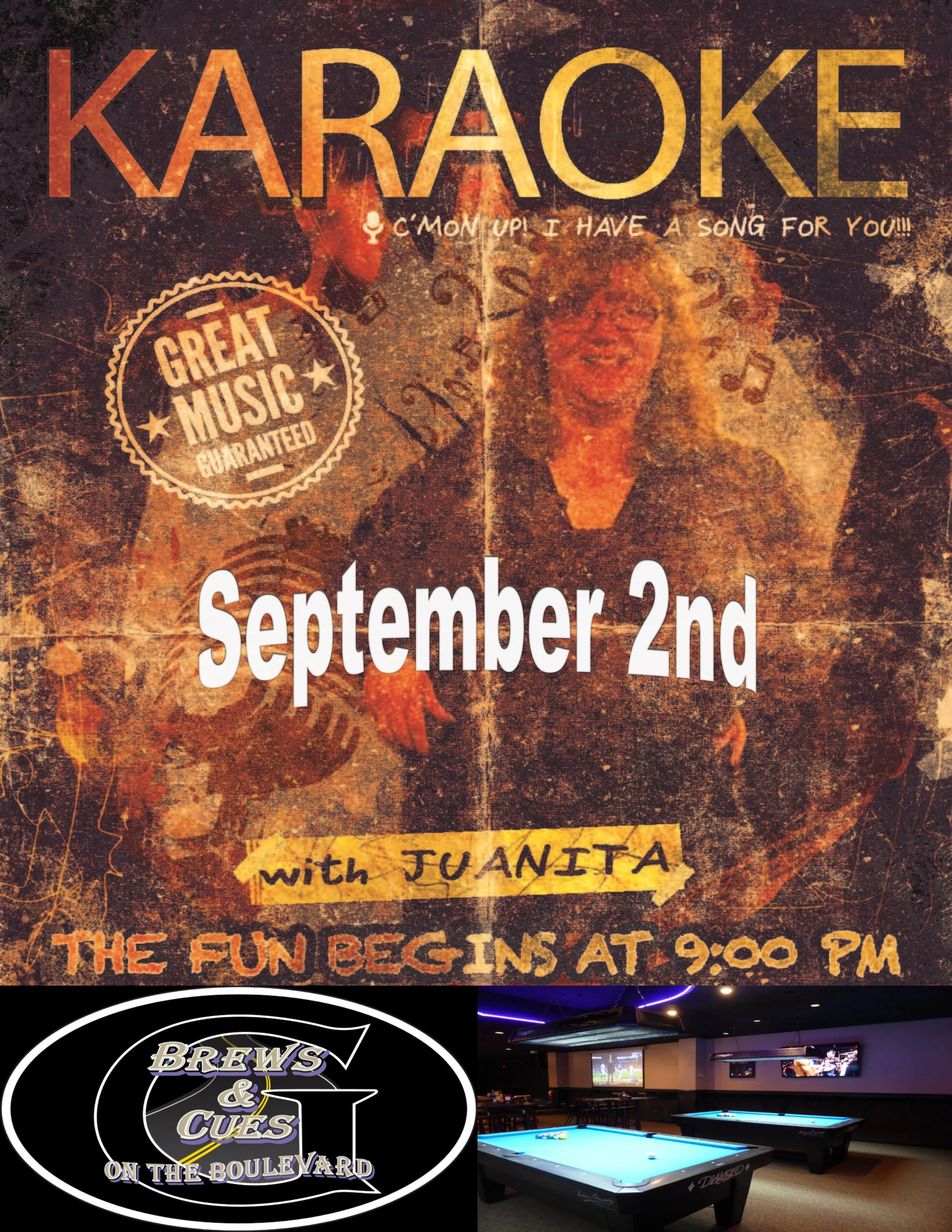 Karaoke w/Juanita