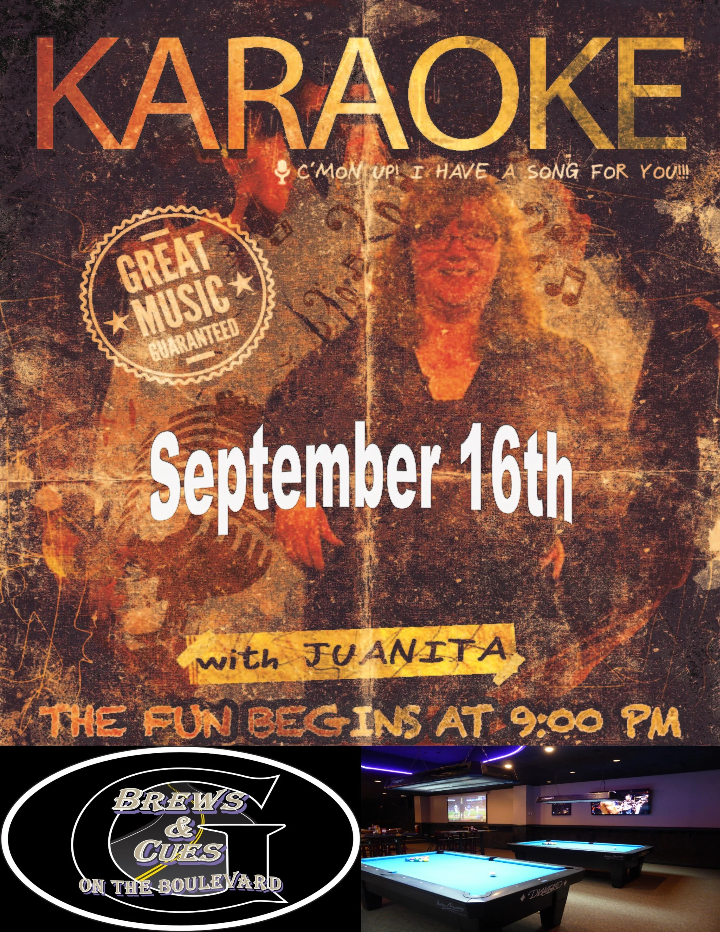 Karaoke w/Juanita