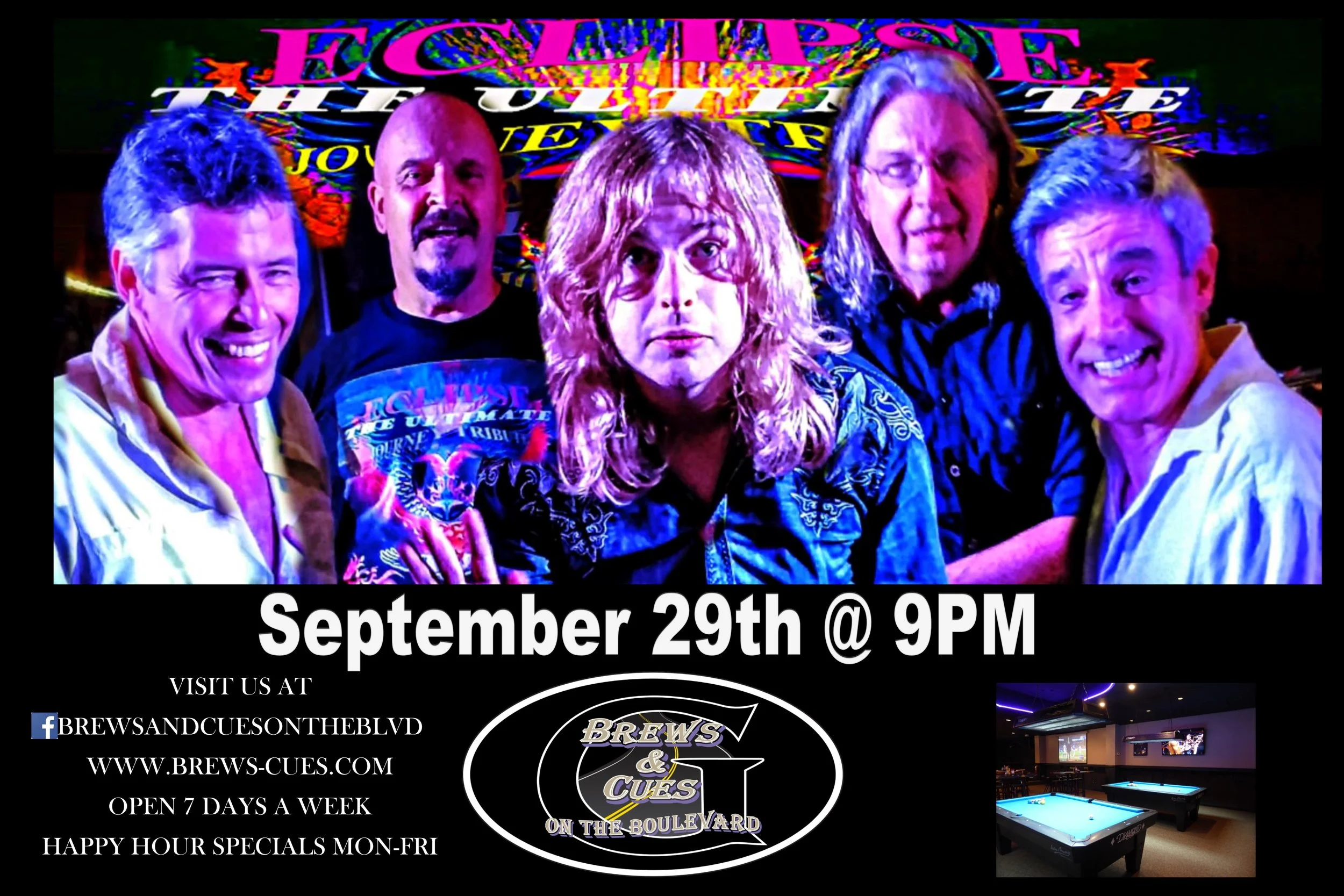 Eclipse the Ultimate Journey Tribute Band