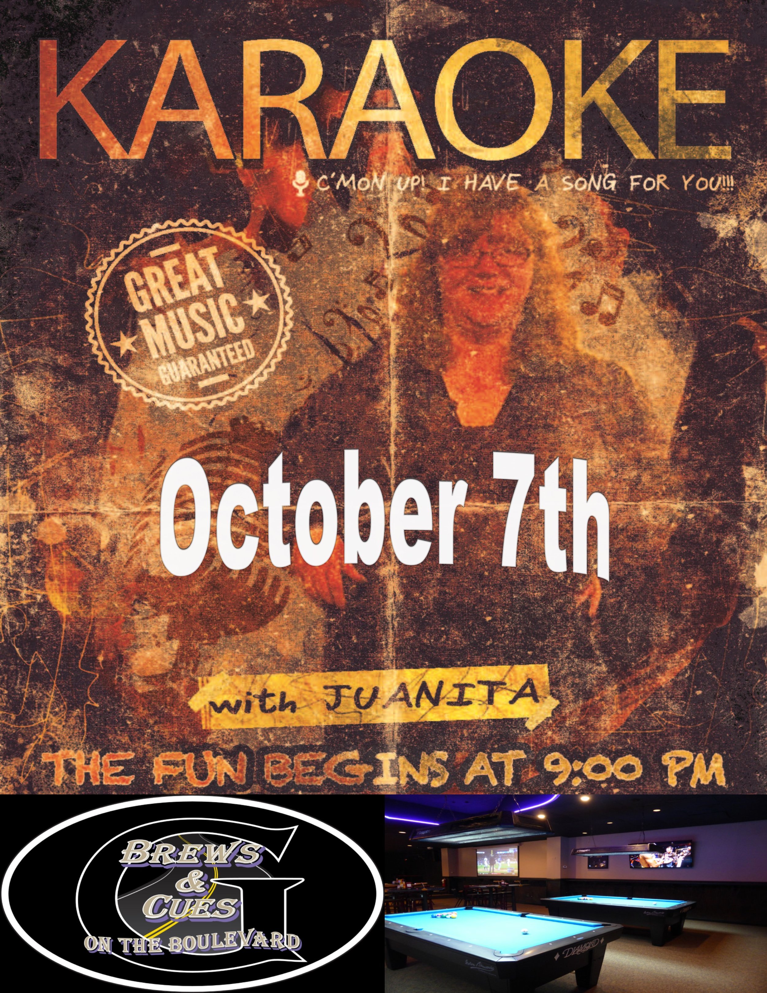Karaoke with Juanita