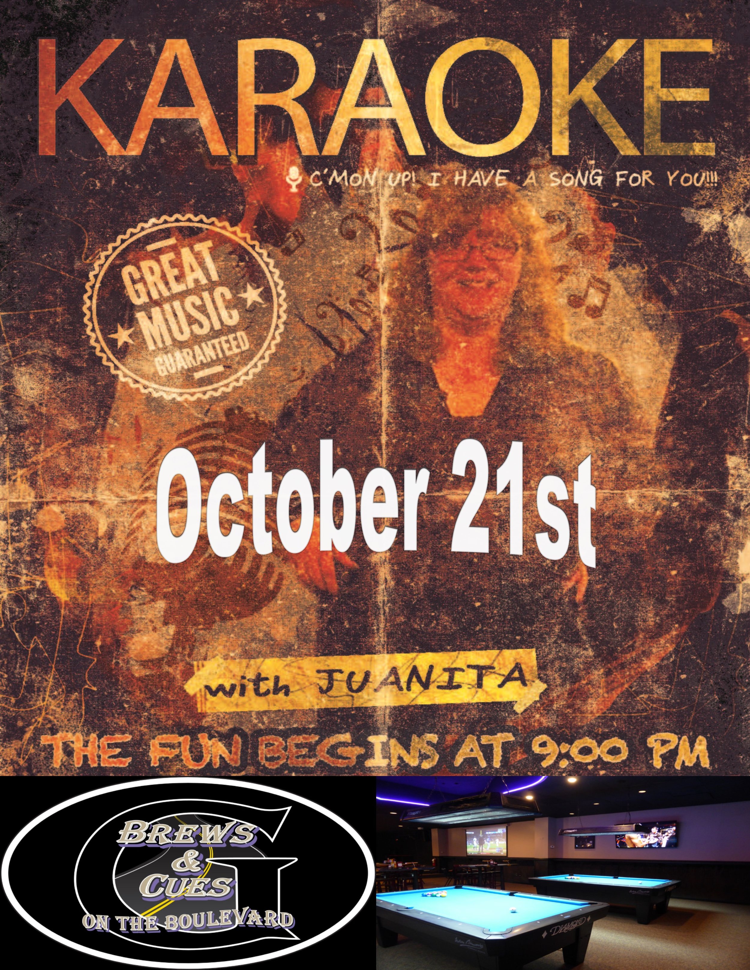 Karaoke with Juanita