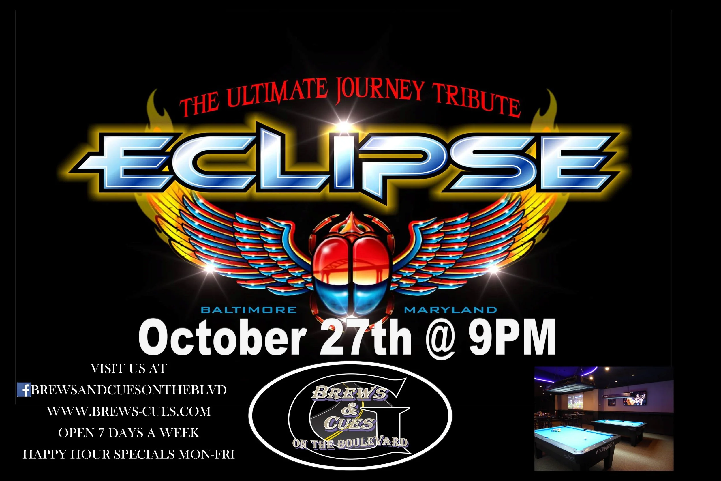 Eclipse the Ultimate Journey Tribute Band
