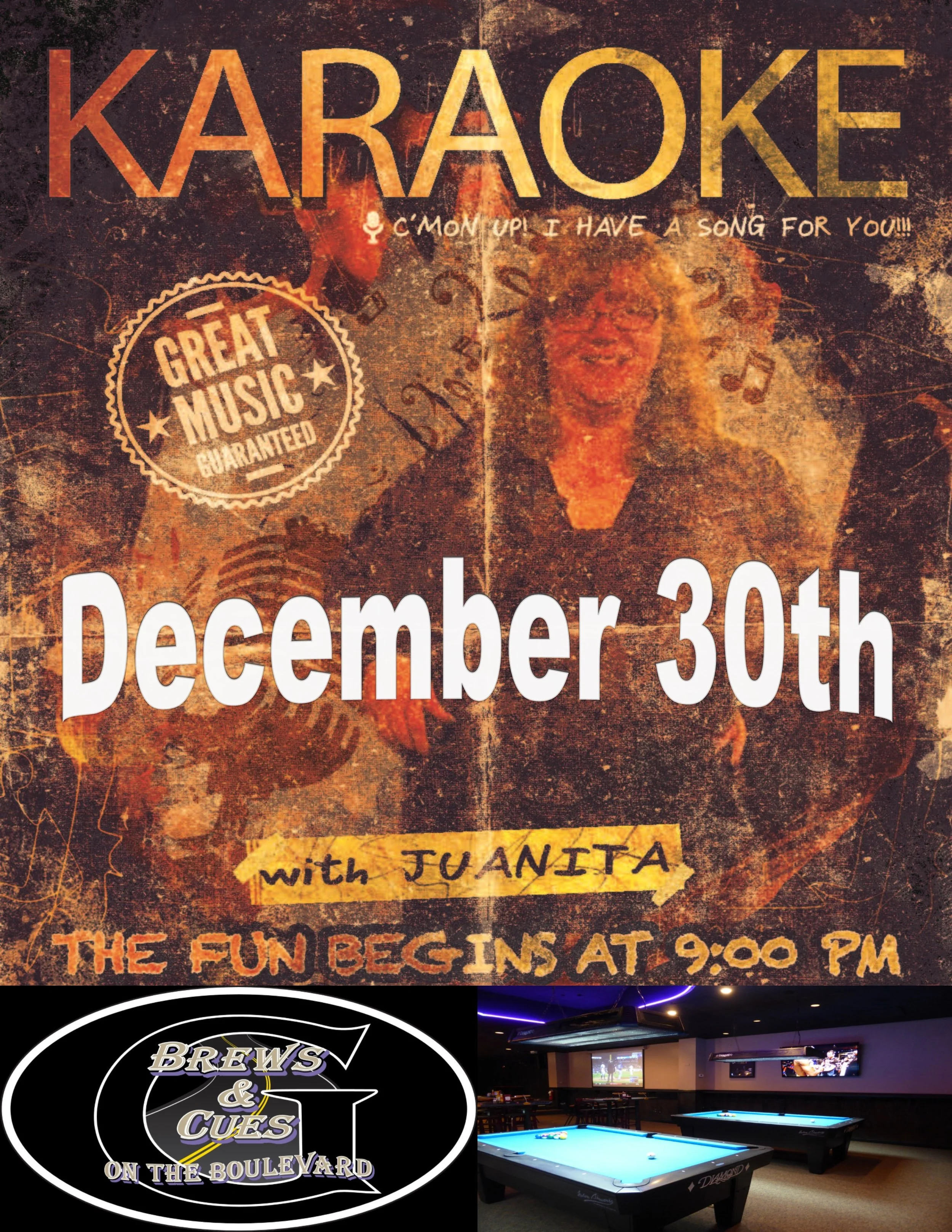 Karaoke with Juanita