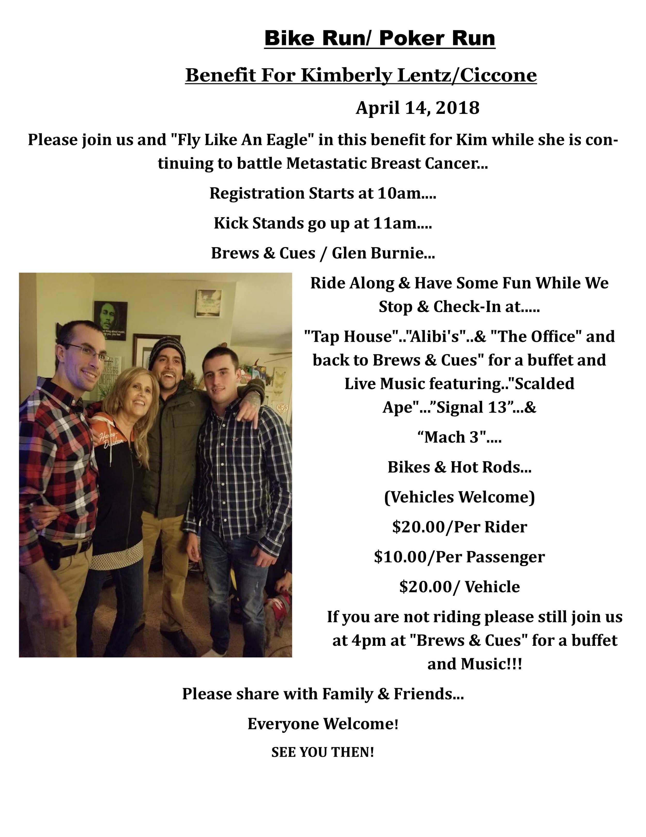 Bike Run/Poker Run