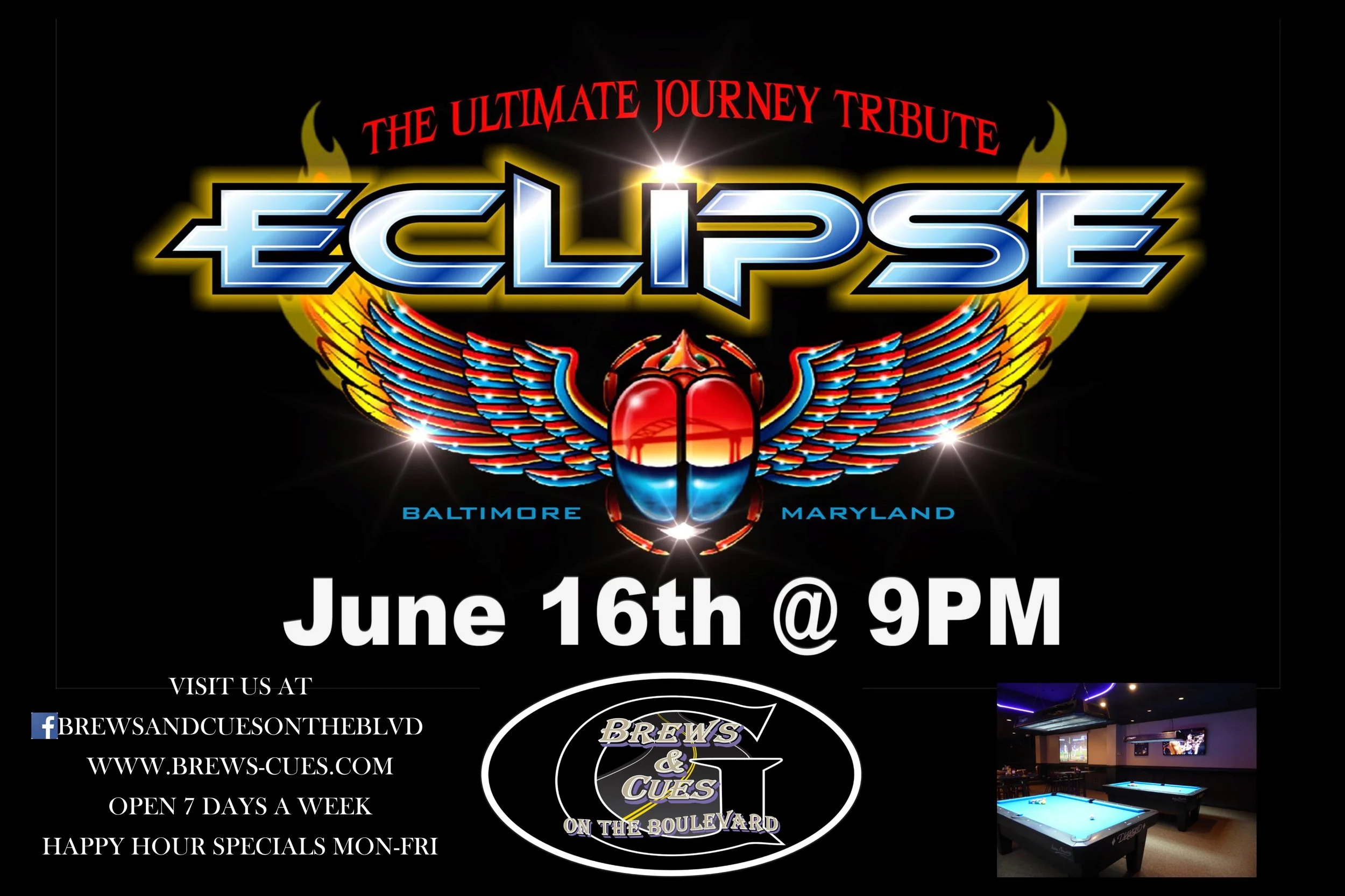 Eclipse the Ultimate Journey Tribute band