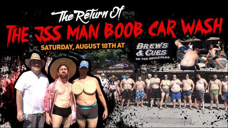 98 Rock Man Boob Car Wash