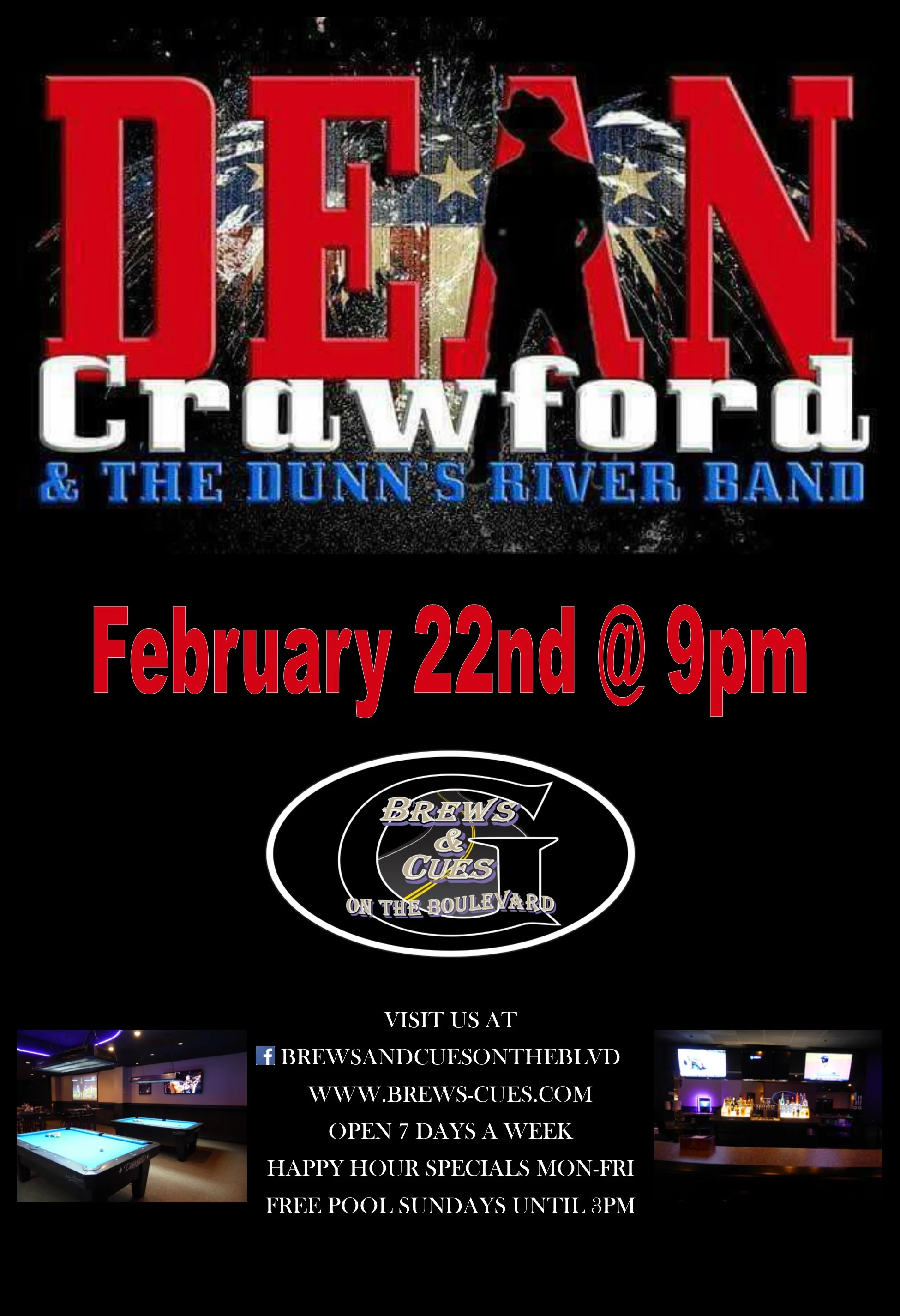 Dean Crawford &amp; The Dunns River Band