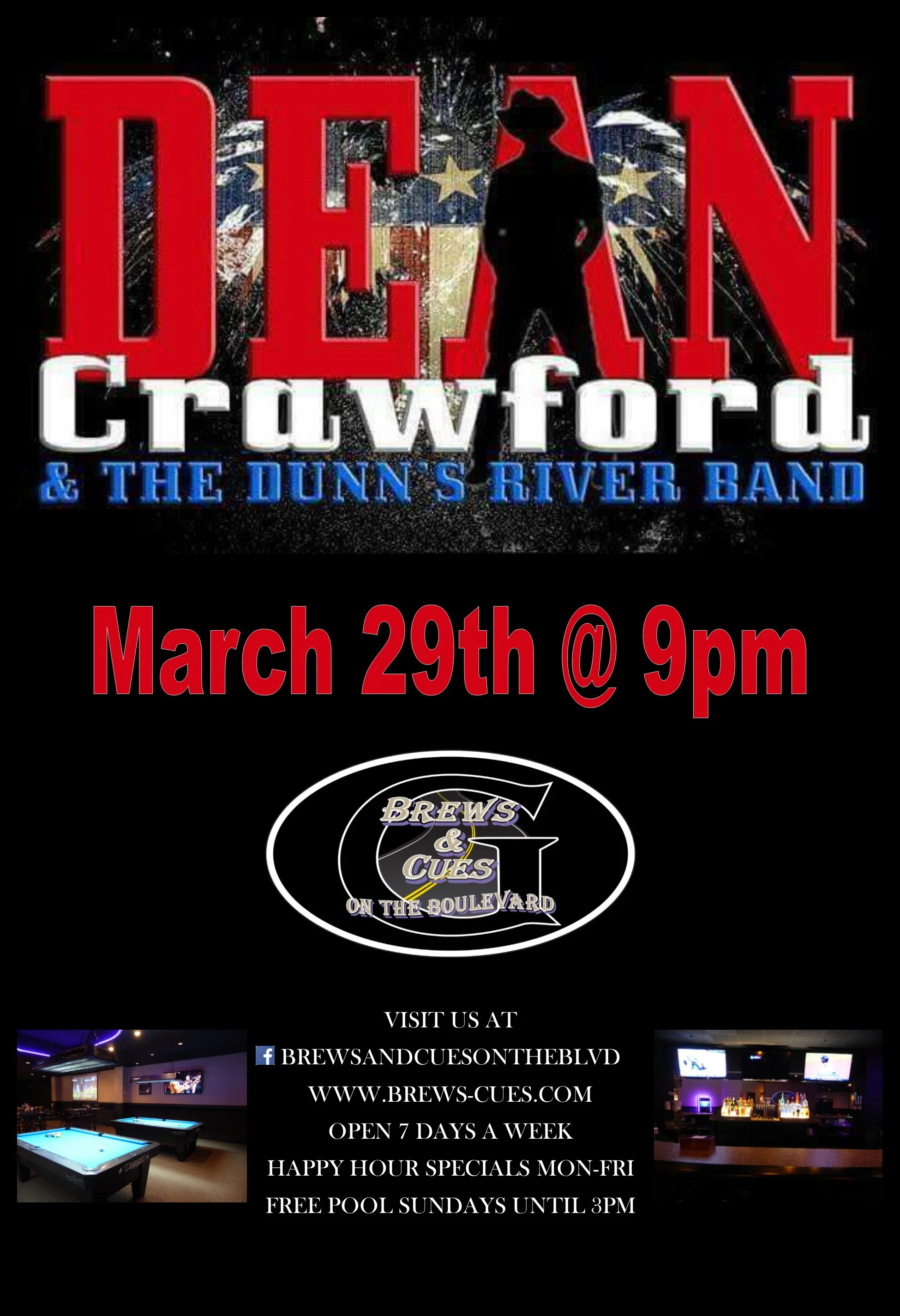 Dean Crawford &amp; The Dunns River Band