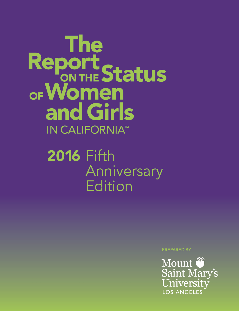 “Film and Television” in 5th Annual Report on the Status of Women and Girls in California.TM Prepared by Mount Saint Mary’s University. Prism Publishing, 2016.