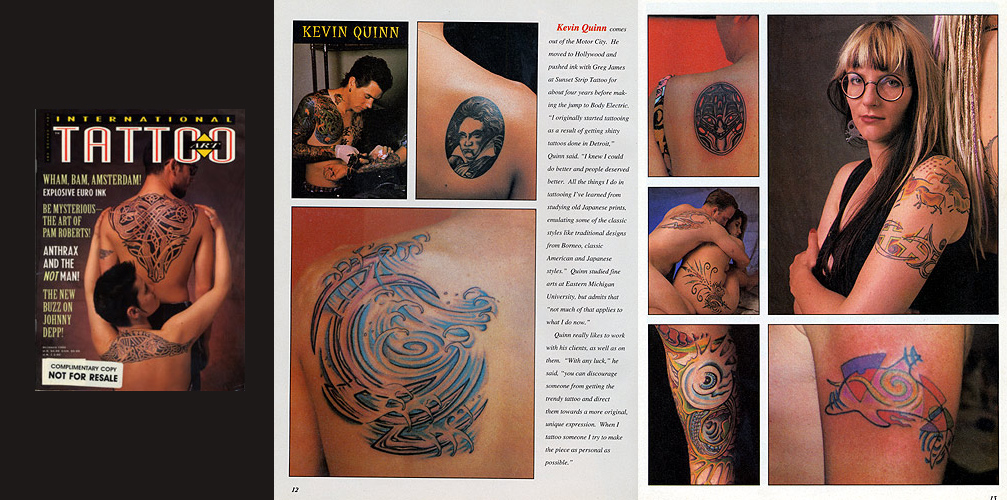 Kevin Press  Thunderbird Tattoo LA