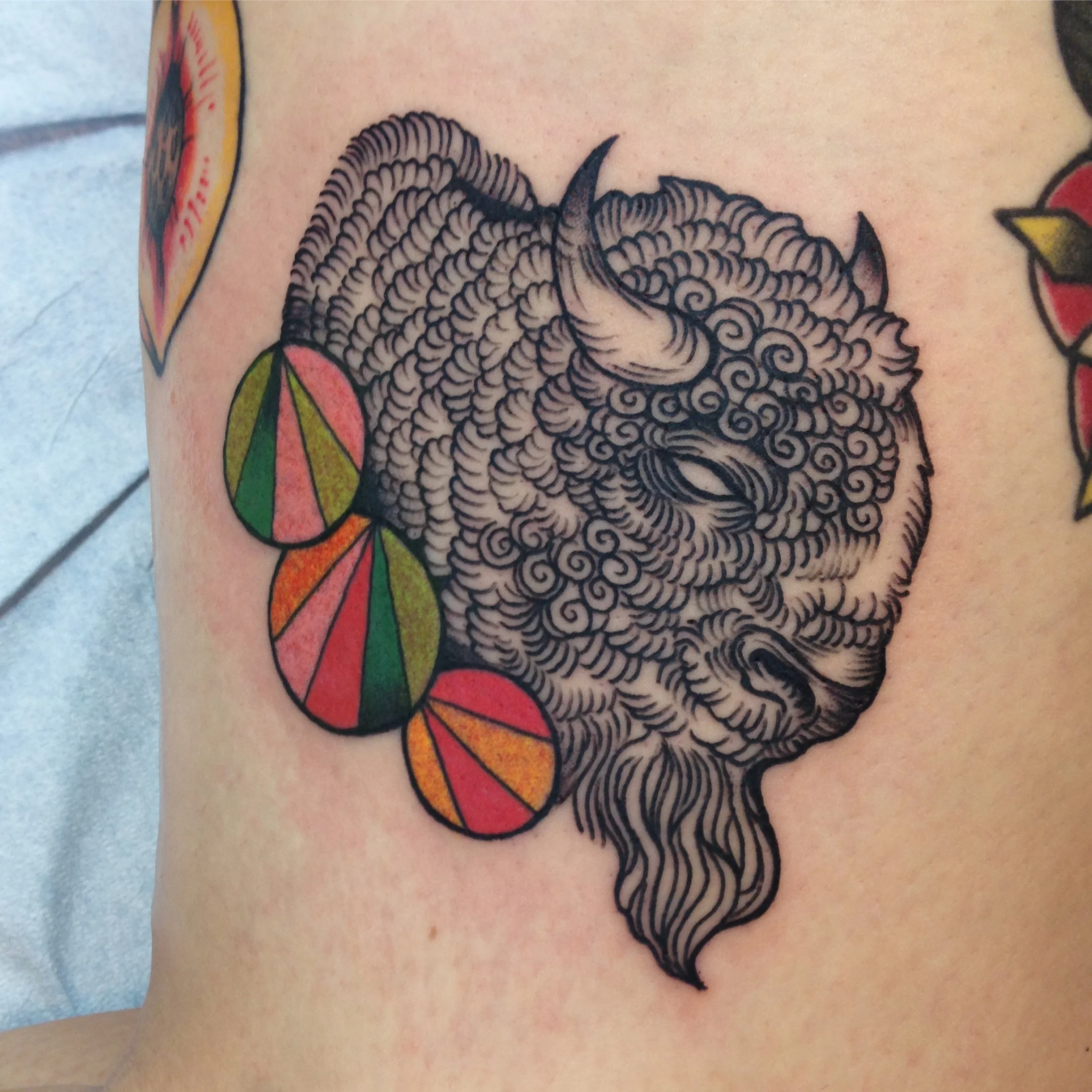 Amelia Rose Thunderbird Tattoo La