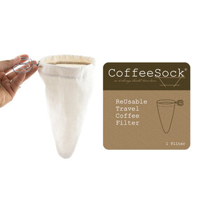 Reusable Travel Coffee Filter Perfect for Camping-CoffeeSock