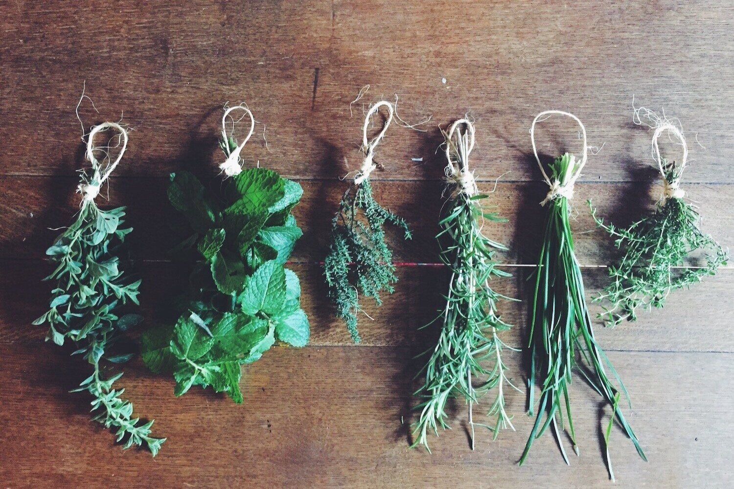 How to air dry and save herbs-CoffeeSock