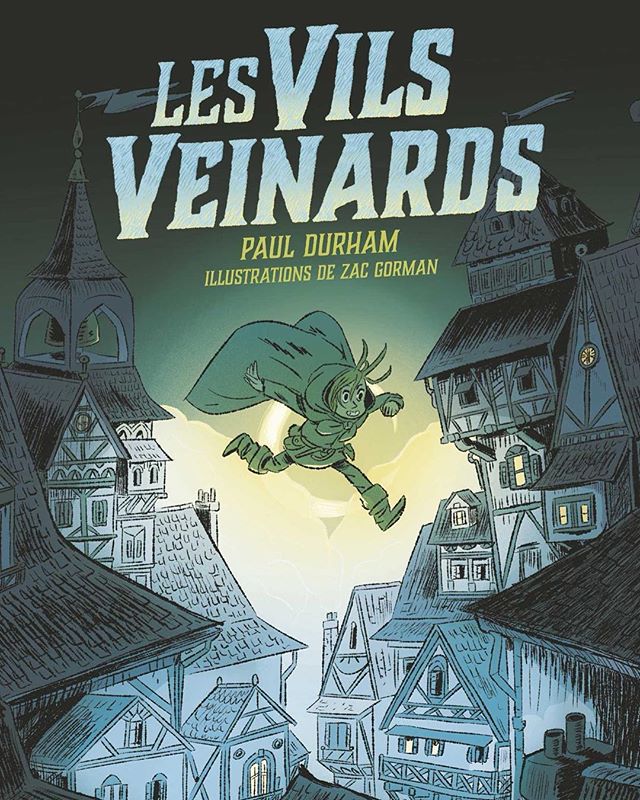 The Luck Uglies (a/k/a Les Vils Veinards) made their debut in France last week. Hope French readers enjoy meeting Rye and Harmless.