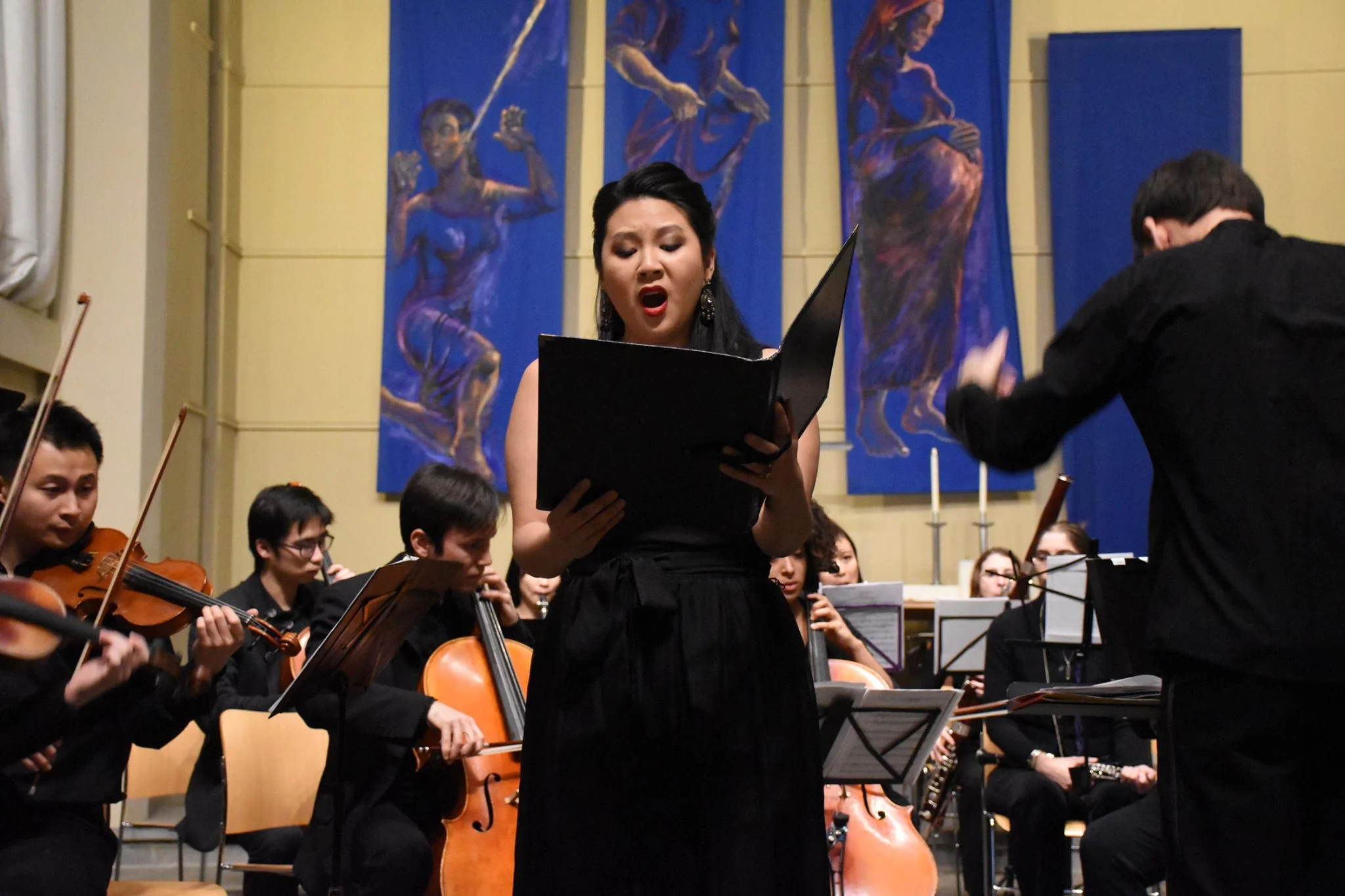 Fanny Mendelssohn Hensel's Lobgesang with the DuBois Orchestra at Harvard University. Kai Johannes Polzhofer, conductor.