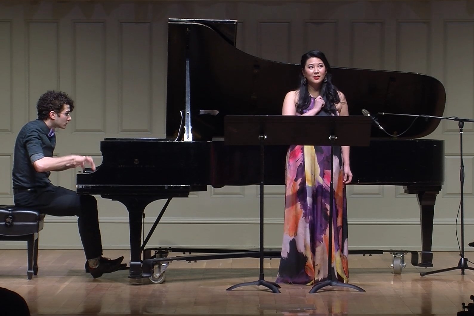 Apparition by George Crumb. MM Recital at Boston Conservatory; Robert Fleitz, piano.