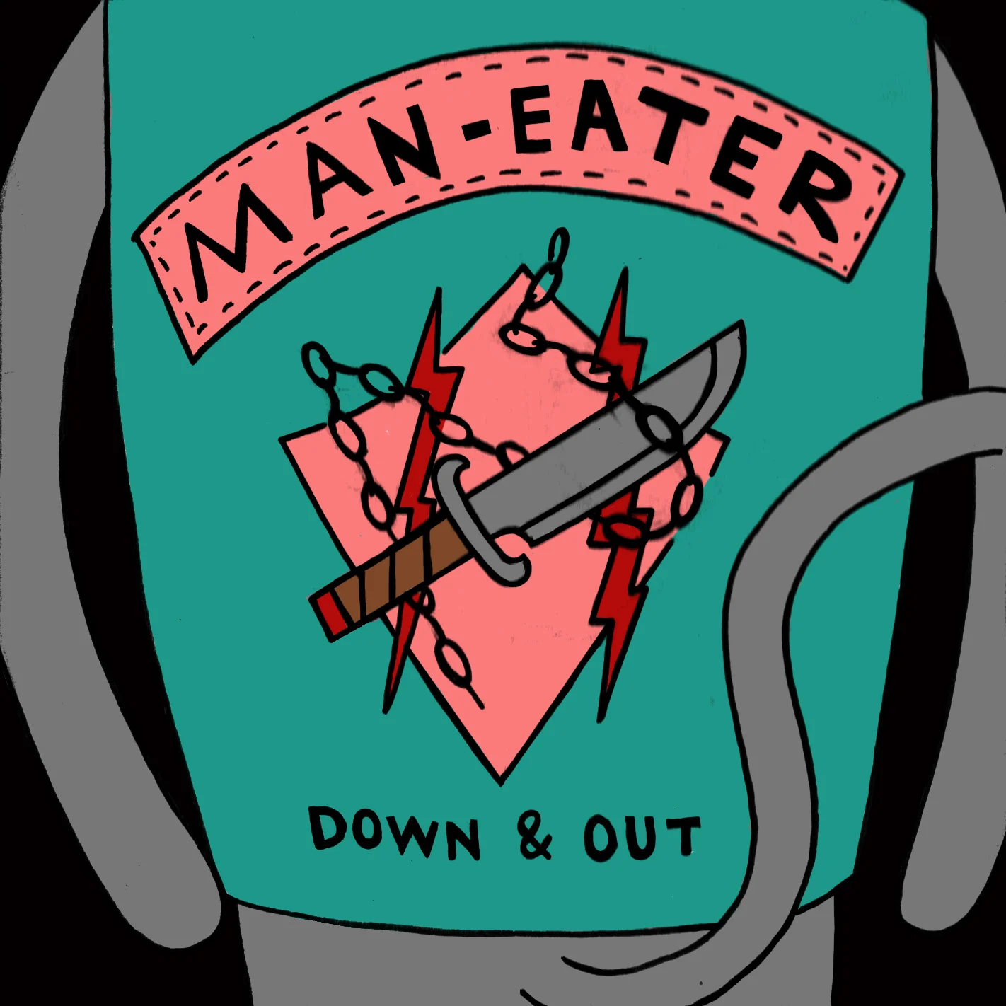 Man-Eater: Down & Out Album Art