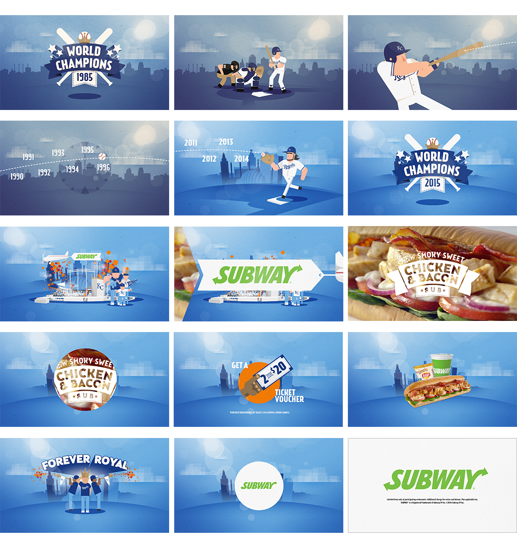 KC Royals Storyboard