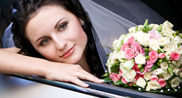 Celebrate your most important day with professional wedding limousine transportation service from Prestige Transportation.