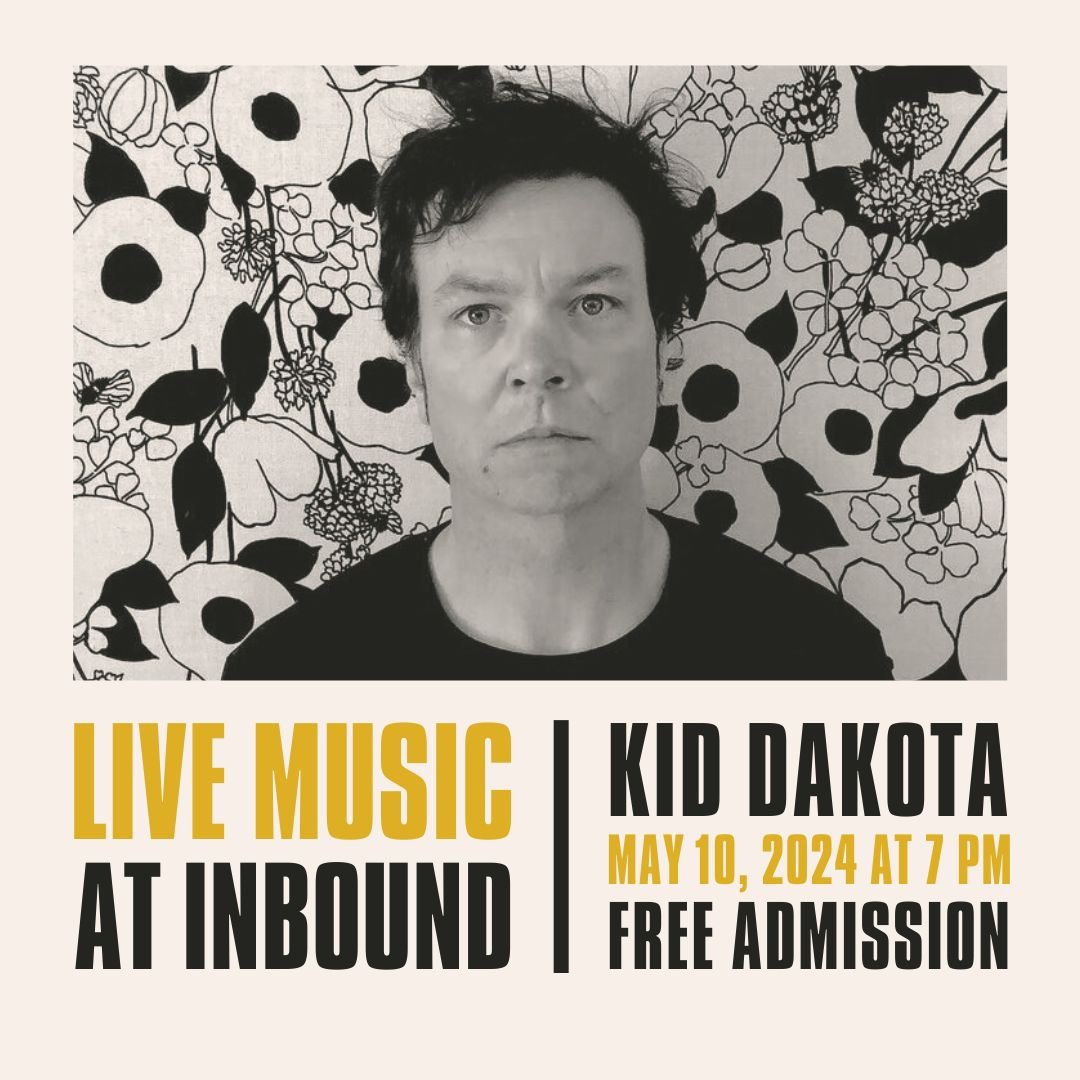 🎶 Get ready for a weekend of FREE live music at Inbound! 🎶

📅 May 10th, 7-10pm: Dive into the soulful sounds of Kid Dakota! 🎸 Darren, the musical maestro behind Kid Dakota, brings his multi-instrumental talent to our stage. With a rich history in