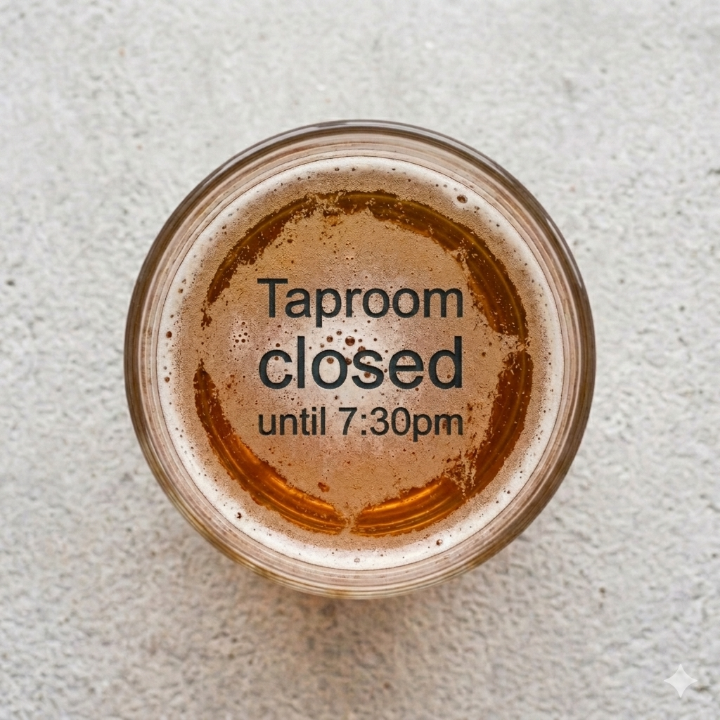 Closed for private event until 7:30pm