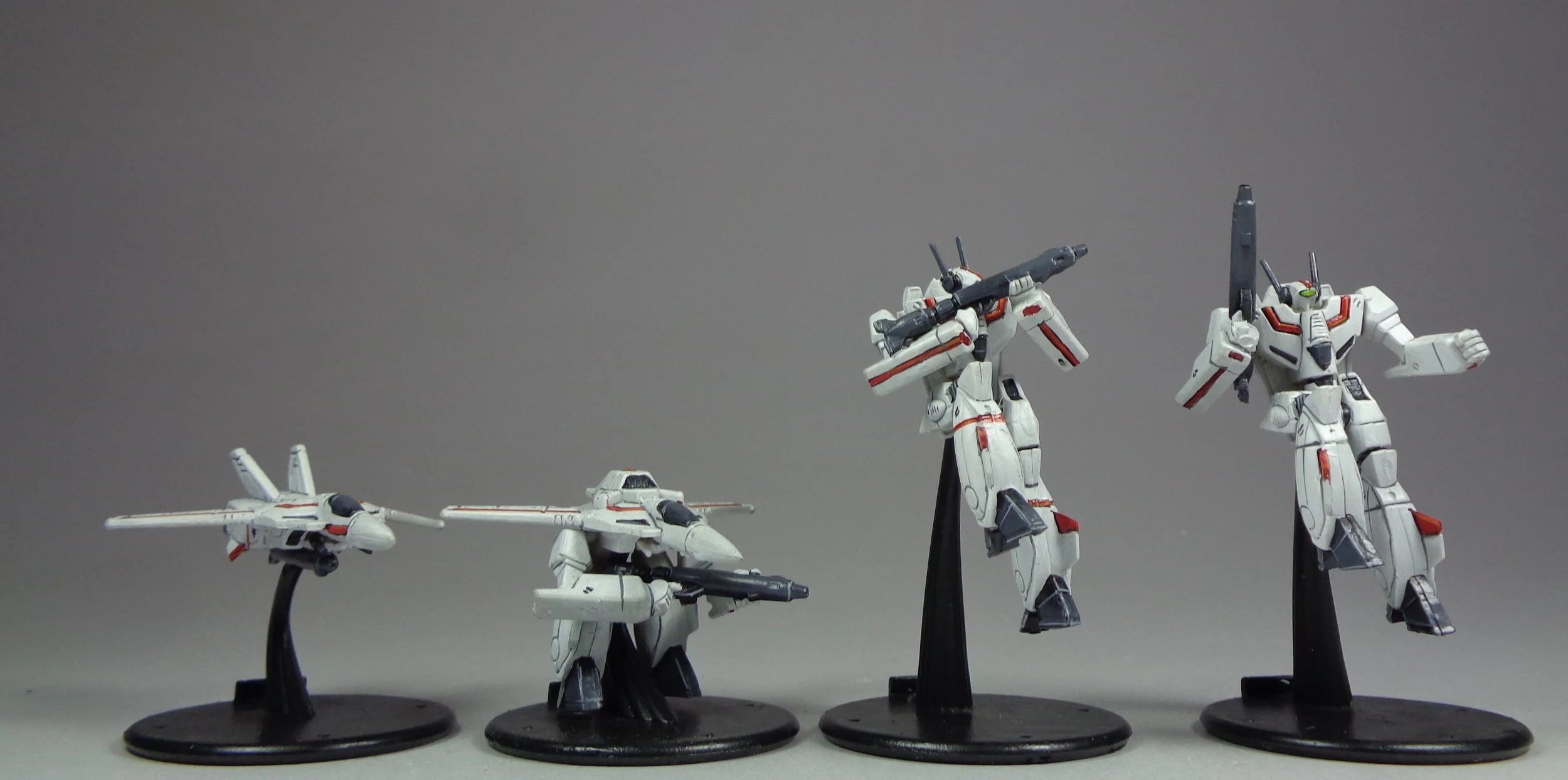 Robotech Model Rockets Painting Robotech — Paintedfigs Miniature Painting Service