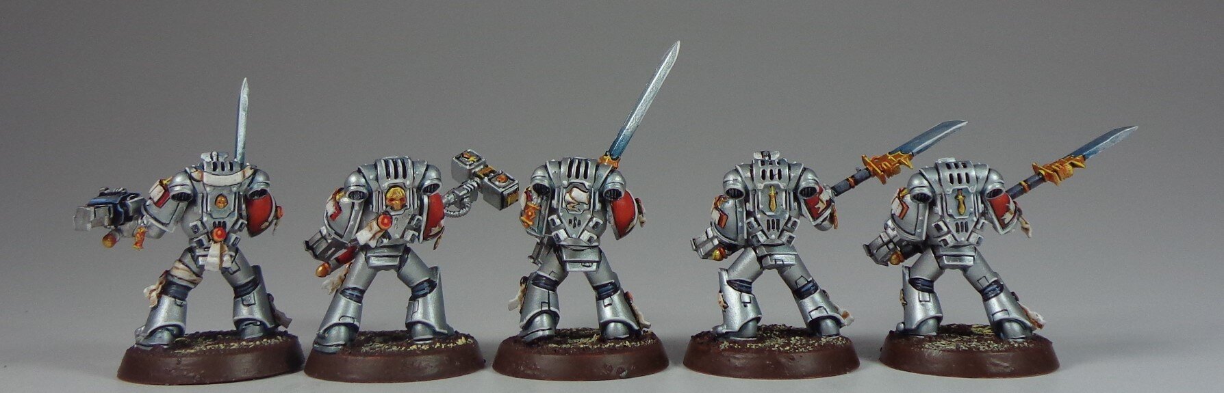 Some 40k Grey Knights, the Best We can Paint Them — Paintedfigs Miniature  Painting Service