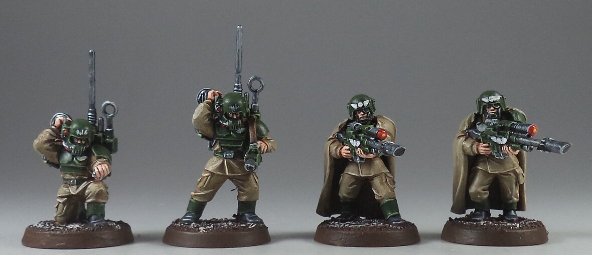 Imperial Guard Astra Militarum — Paintedfigs Miniature Painting Service
