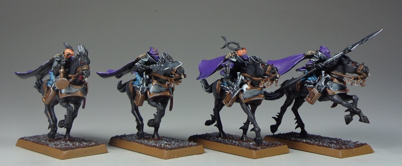 Warhammer Fantasy Painting Dark Elves — Paintedfigs Miniature Painting
