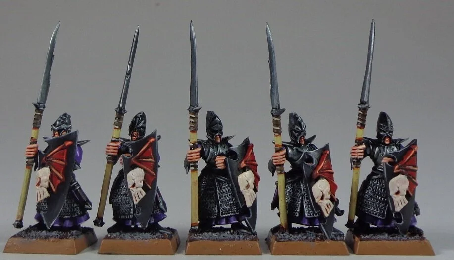 Warhammer Fantasy Painting Dark Elves — Paintedfigs Miniature Painting