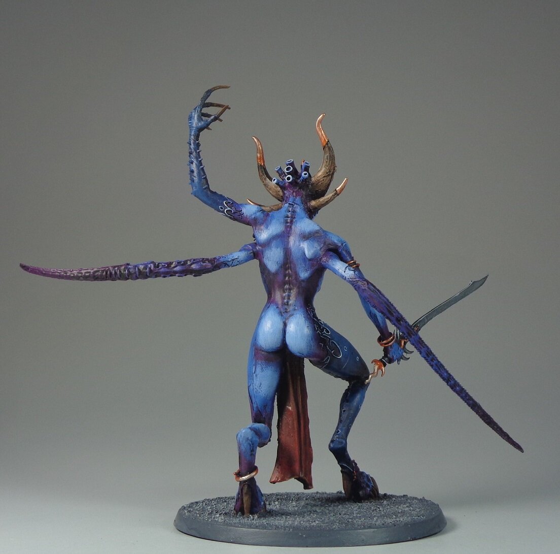 miniature painting service - slaanesh and tzeentch (12).JPG