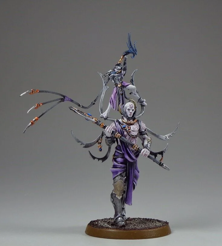 Slaanesh Daemons, Painted to Our Highest Quality — Paintedfigs ...