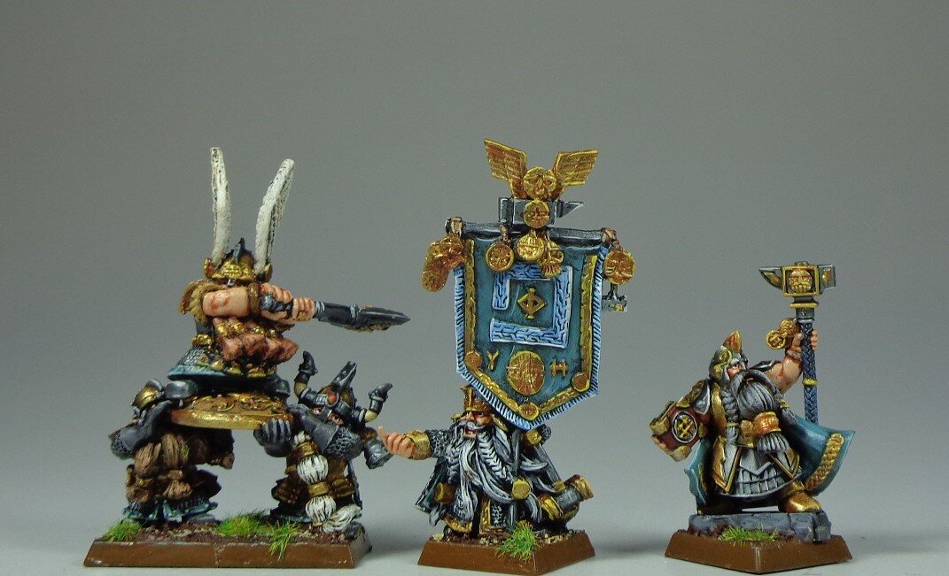 A Classic Warhammer Fantasy Dwarfs Miniature Painting Commission