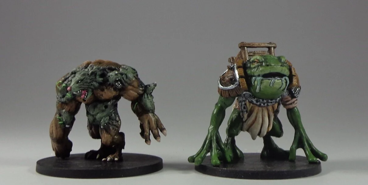 Kickstarter Board Game Miniatures AltarQuest Painted to Standard