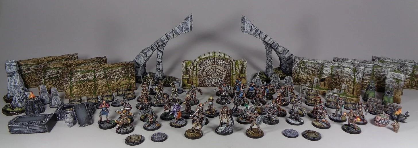 Painting Modiphius Elder Scrolls Miniatures — Paintedfigs Miniature ...