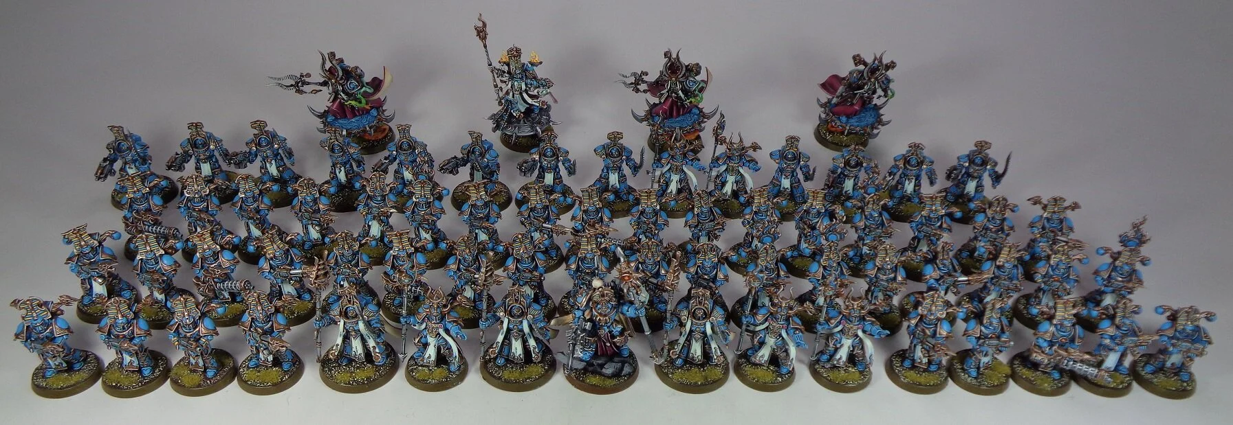 A Giant Tzeentch Miniature Painting Commission — Paintedfigs Miniature Painting Service