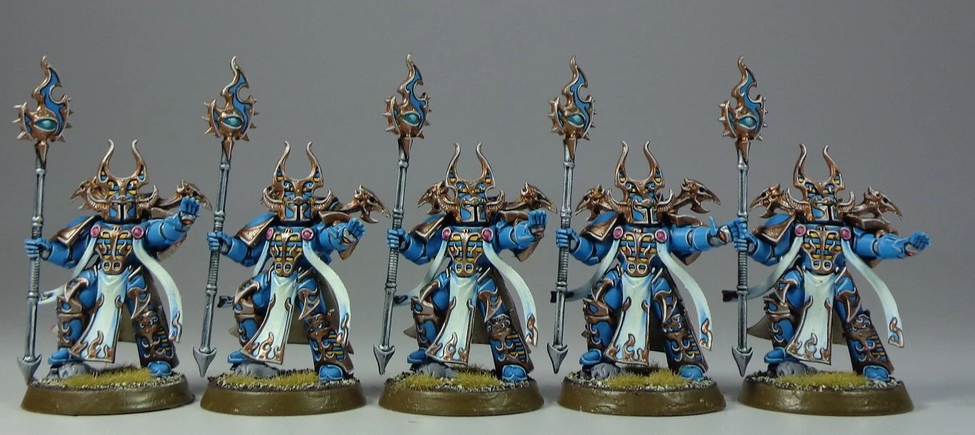 A Giant Tzeentch Miniature Painting Commission — Paintedfigs Miniature Painting Service