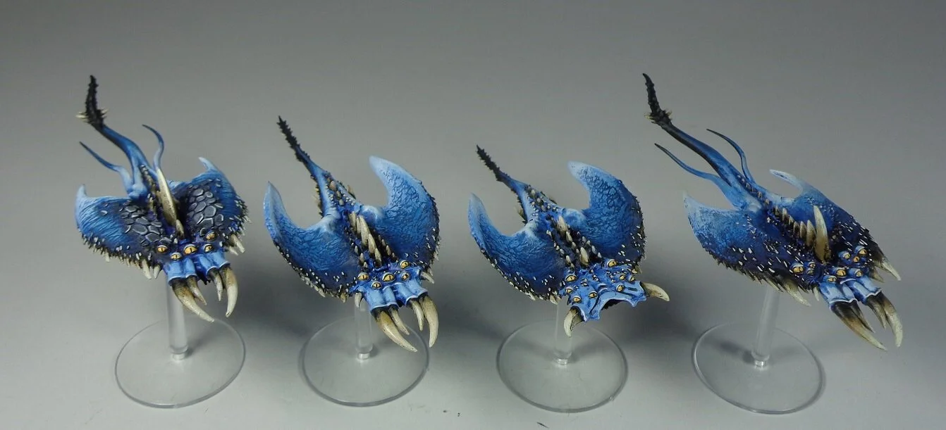 A Giant Tzeentch Miniature Painting Commission — Paintedfigs Miniature